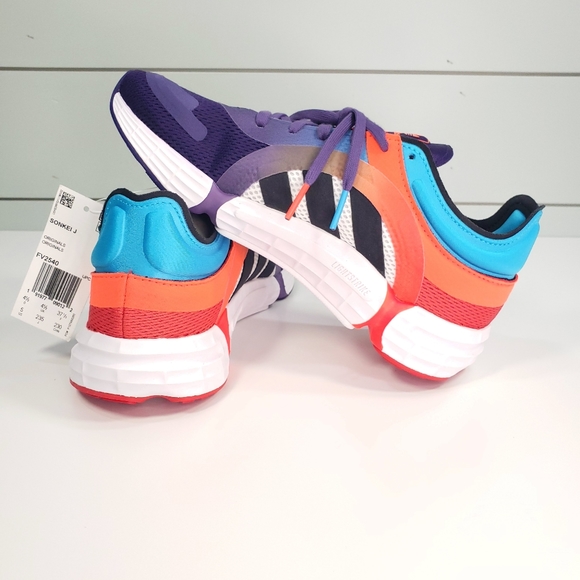 Sz 5 Youth Adidas Sonkei J FV2540 Kids Unisex Running Multicolor Sneakers shoes - Picture 4 of 11